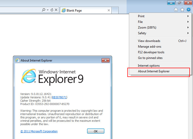 มาอัพเกรด Internet Explorer ไป Version 11 กันเถอะ